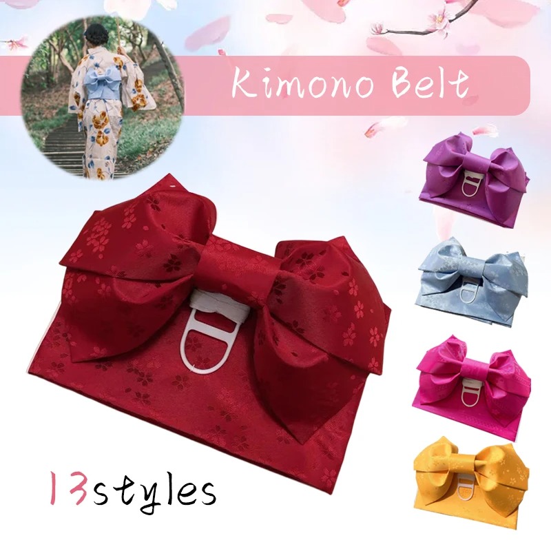 Women'S Kimono Accessories - Estilo japonês quimono obi espartilho cinto