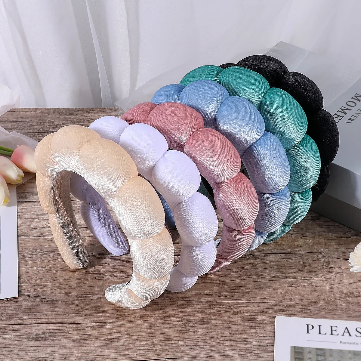 Women Accessories Online - Esponja headbands para mulheres meninas inchado