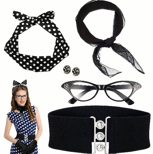 Women'S Accessories In The 1950S - Acessórios de Fantasia dos Anos 1950
