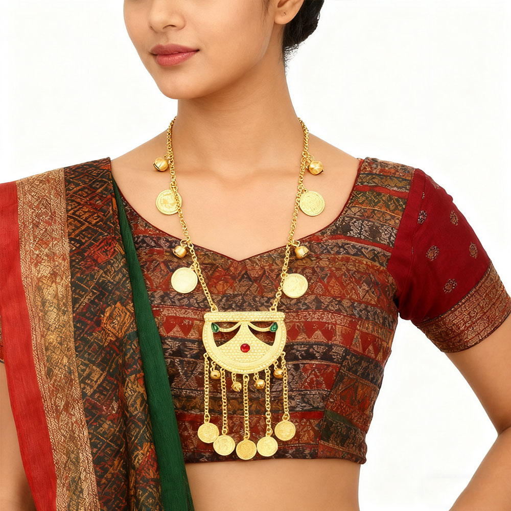 Women Accessories Pakistan - Afegão paquistão moedas tradicionais lua colar