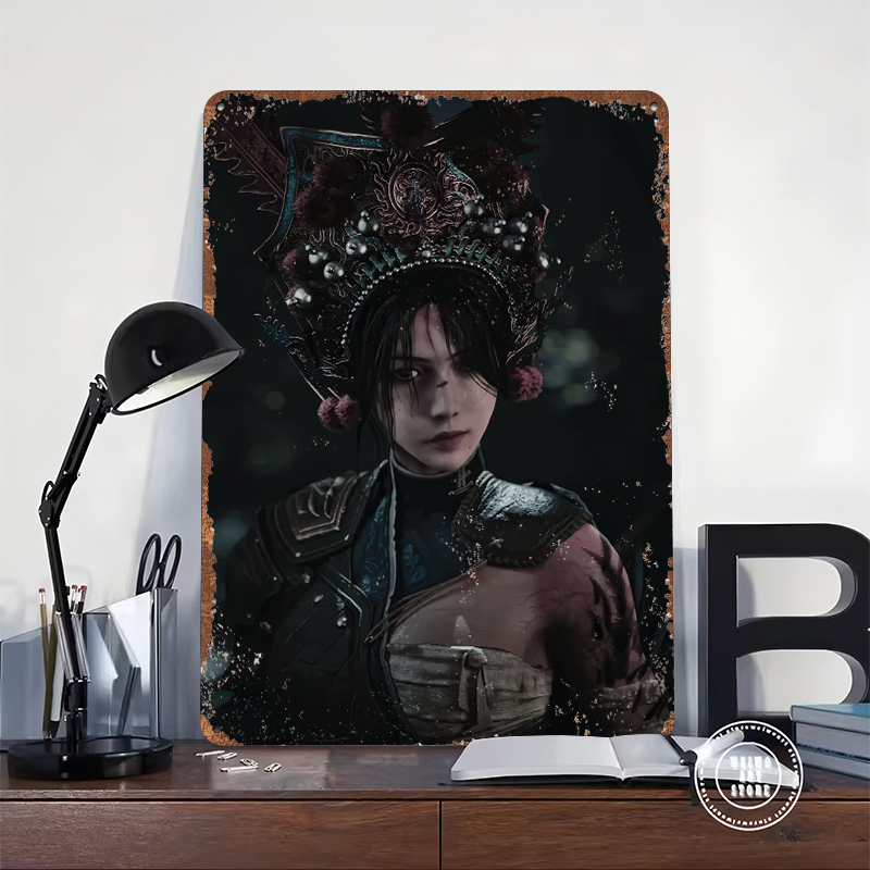 Mulher Guerreira com Adereço O - Women Accessories Poster avaliação e preço