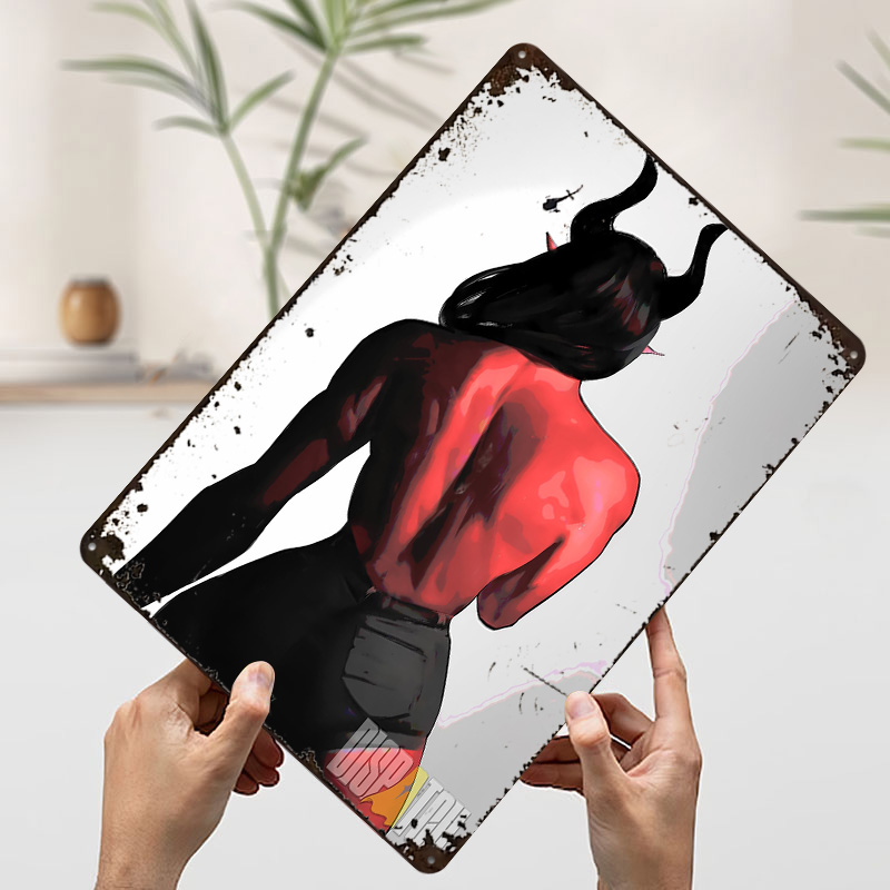 Mulher Demônio de Pele Vermelh - Women Accessories Poster avaliação e preço