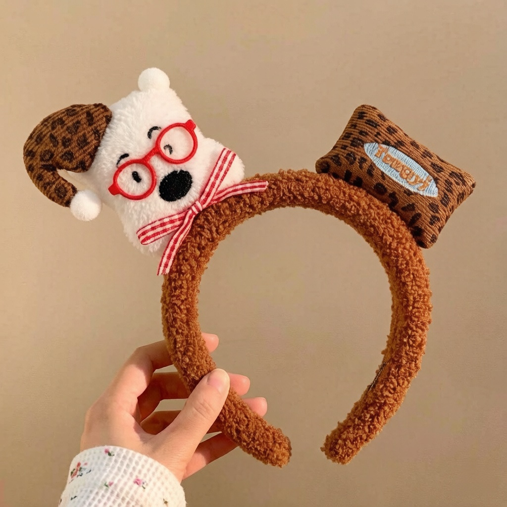 Tiara de Pelúcia Fofa com Dese - Women Accessories Online avaliação e preço
