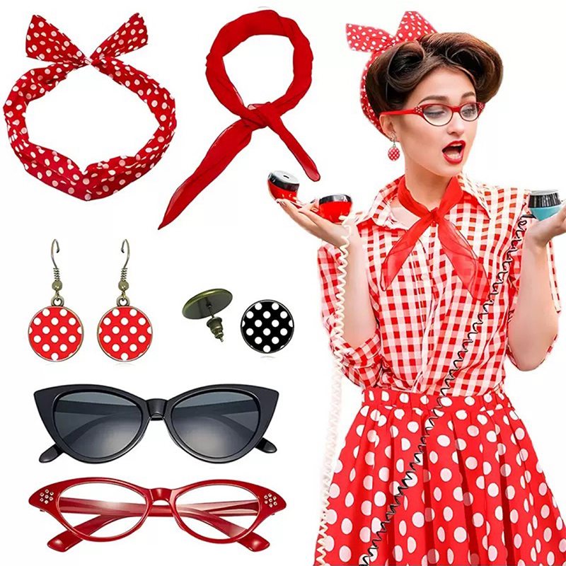 Conjunto de Acessórios para Fa - Women'S Accessories In The 1950S avaliação e preço