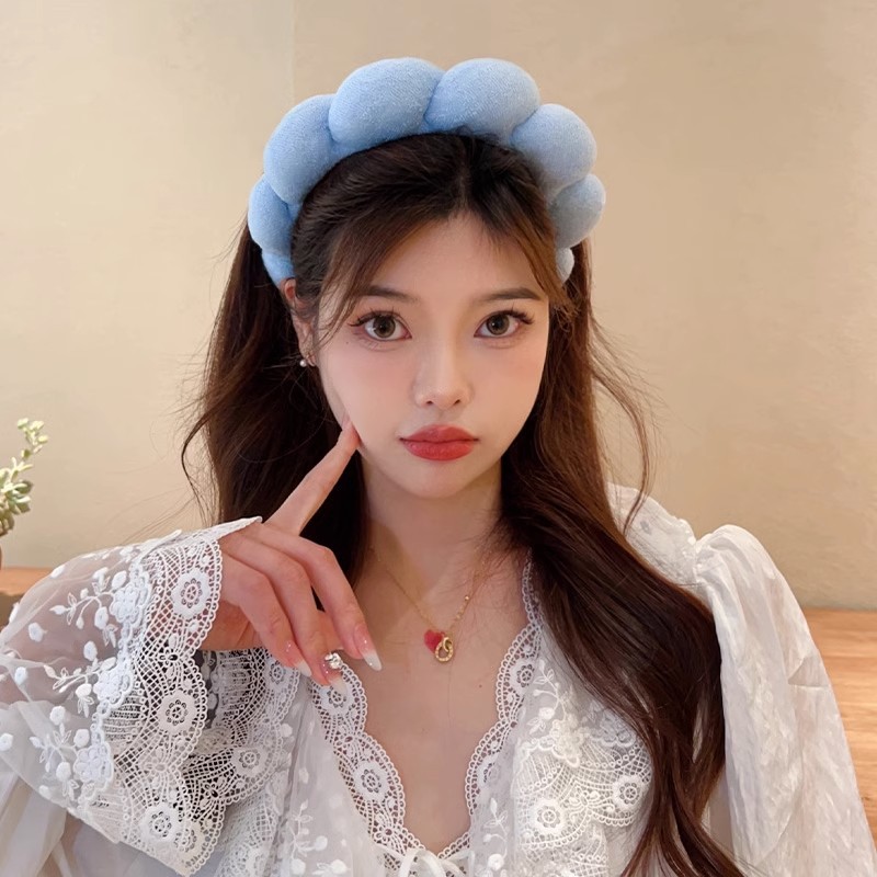 Faixa de cabelo retrô inchada, - Women Accessories Online avaliação e preço
