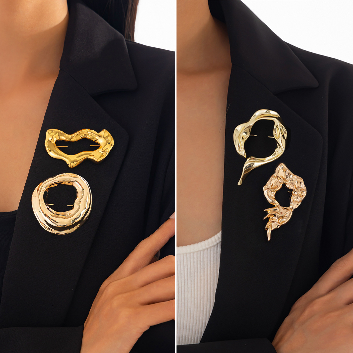 Novos Broches Irregulares da M - Women Accessories Trendy avaliação e preço