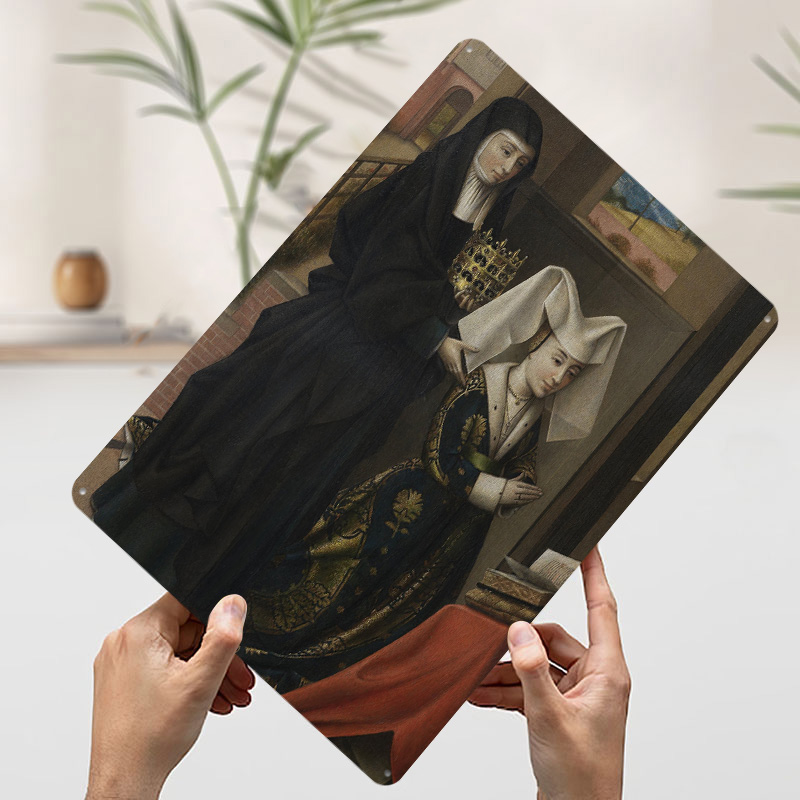 Pintura Religiosa de Duas Mulh - Women Accessories Poster avaliação e preço