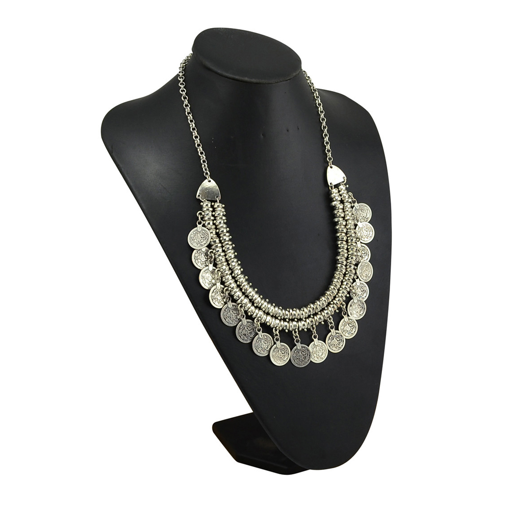 Gargantilha com borla de moeda - Women Accessories Pakistan avaliação e preço