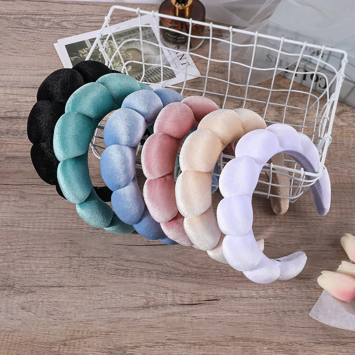Esponja headbands para mulhere - Women Accessories Online avaliação e preço