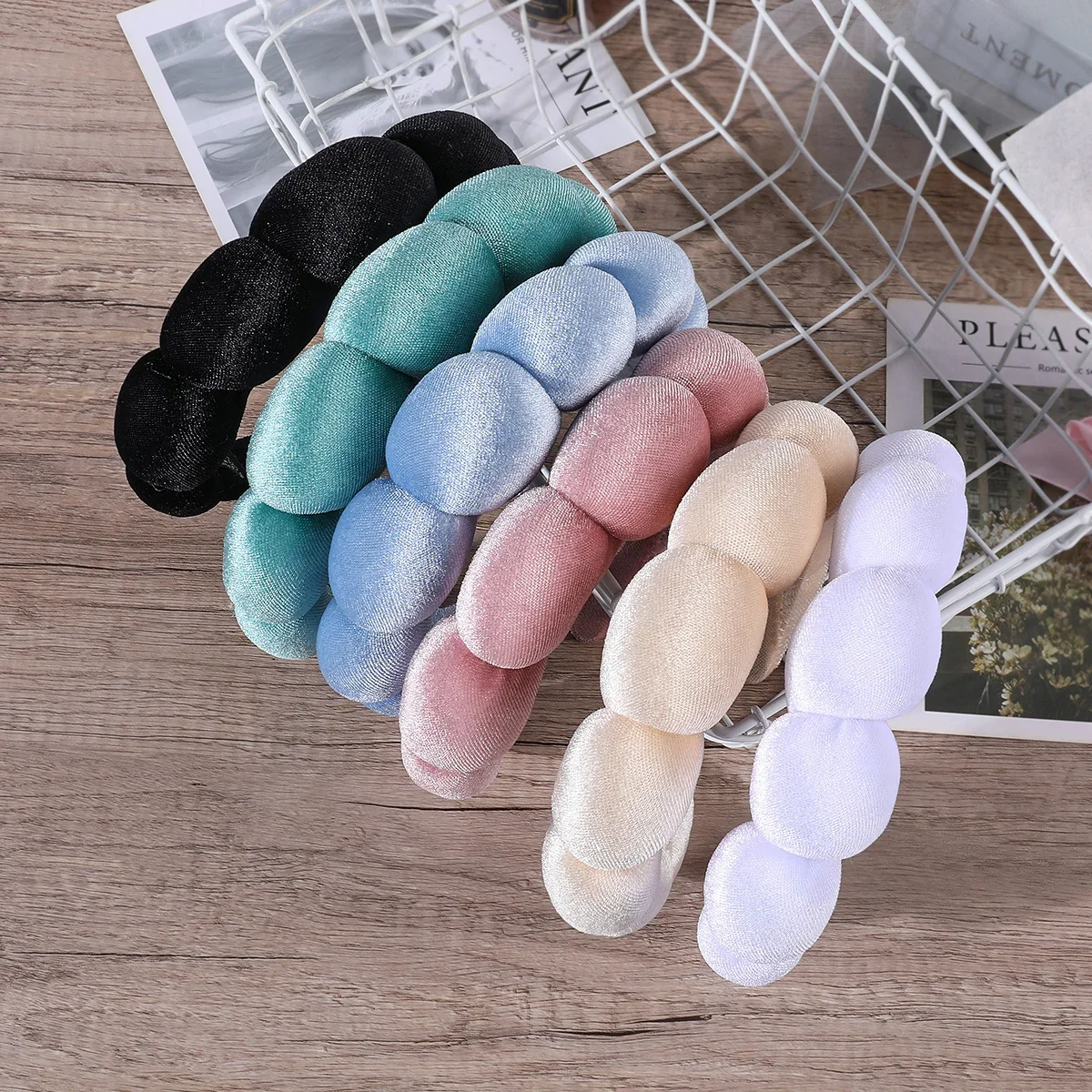Esponja headbands para mulhere - Women Accessories Online avaliação e preço