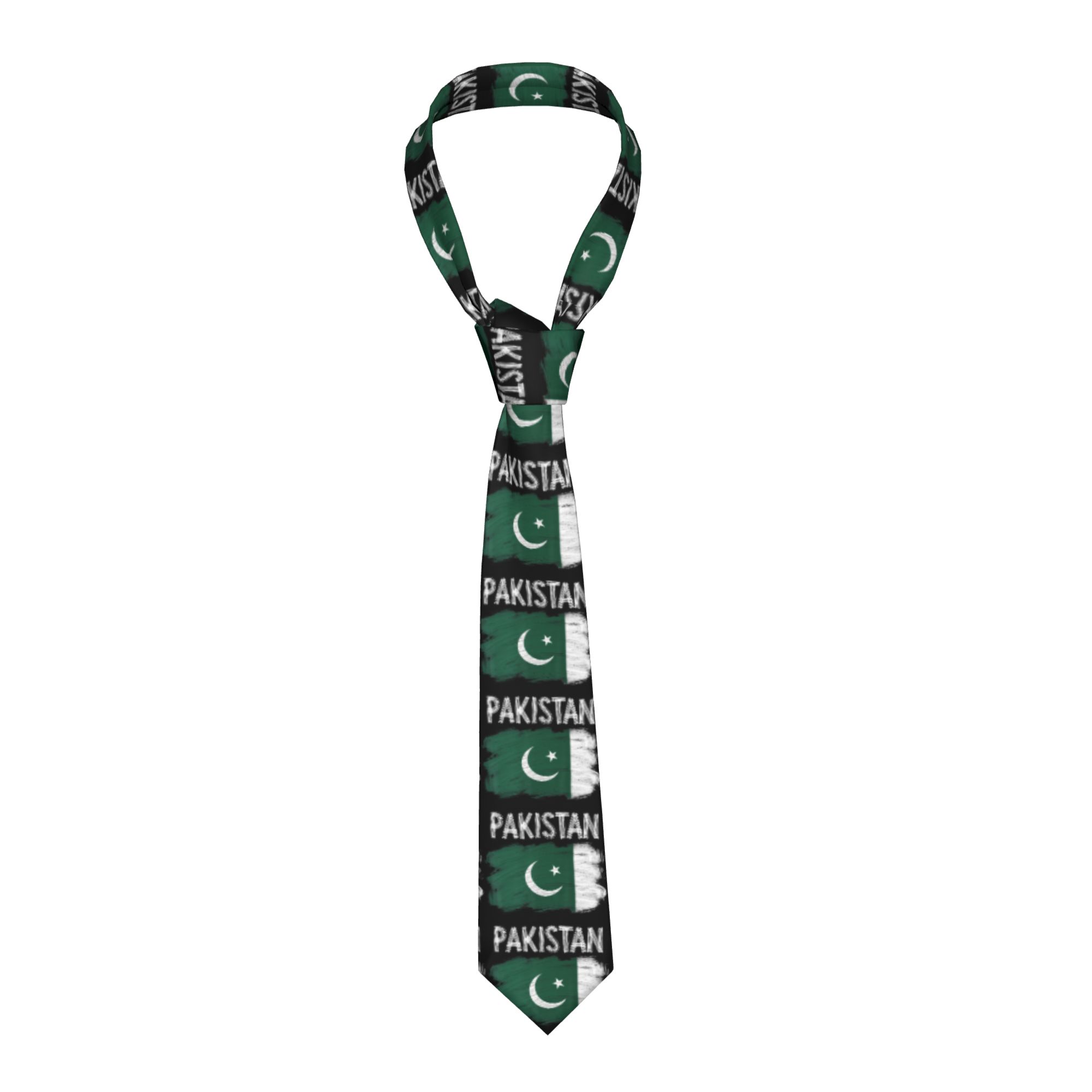Gravata Clássica com Bandeira  - Women Accessories Pakistan avaliação e preço