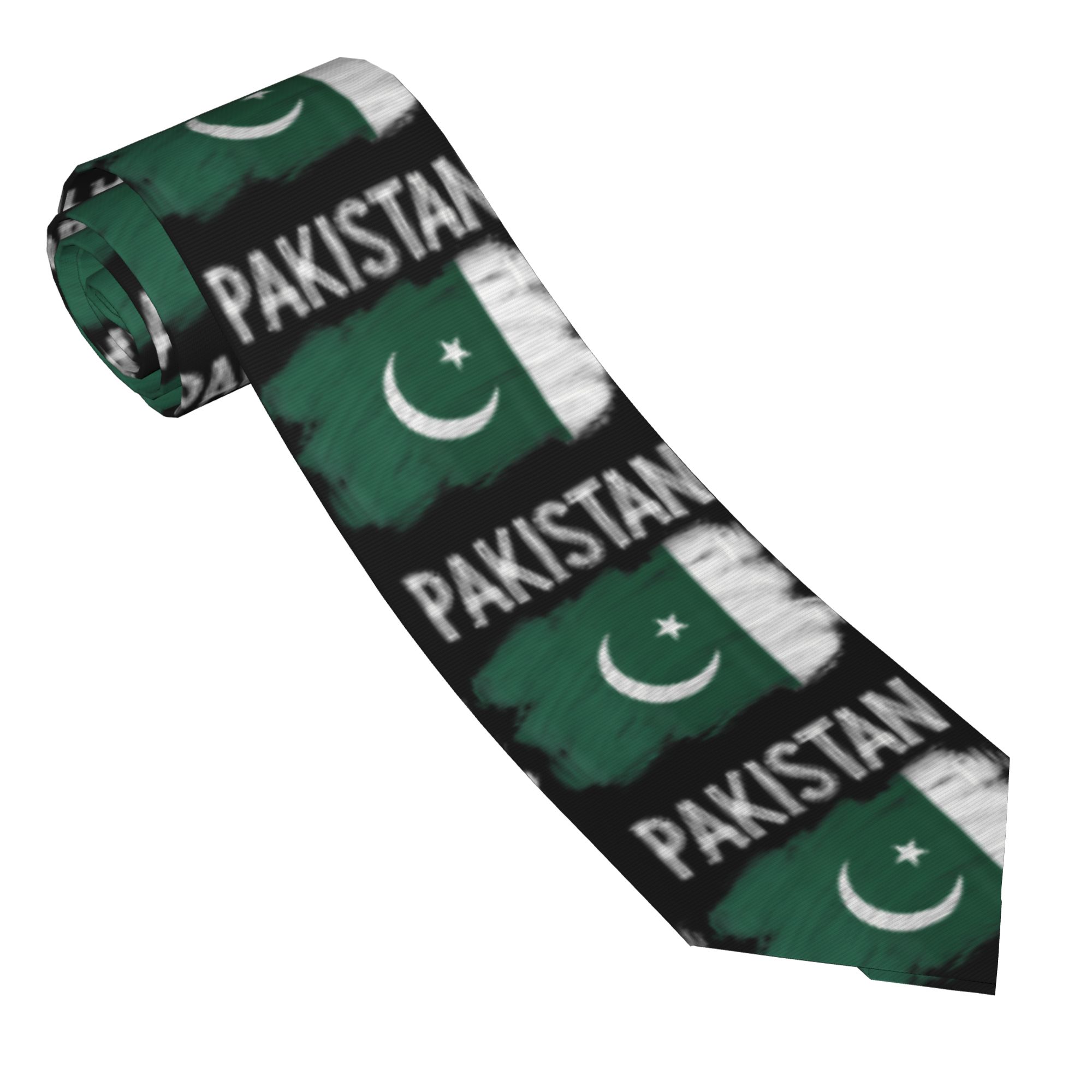 Gravata Clássica com Bandeira  - Women Accessories Pakistan avaliação e preço