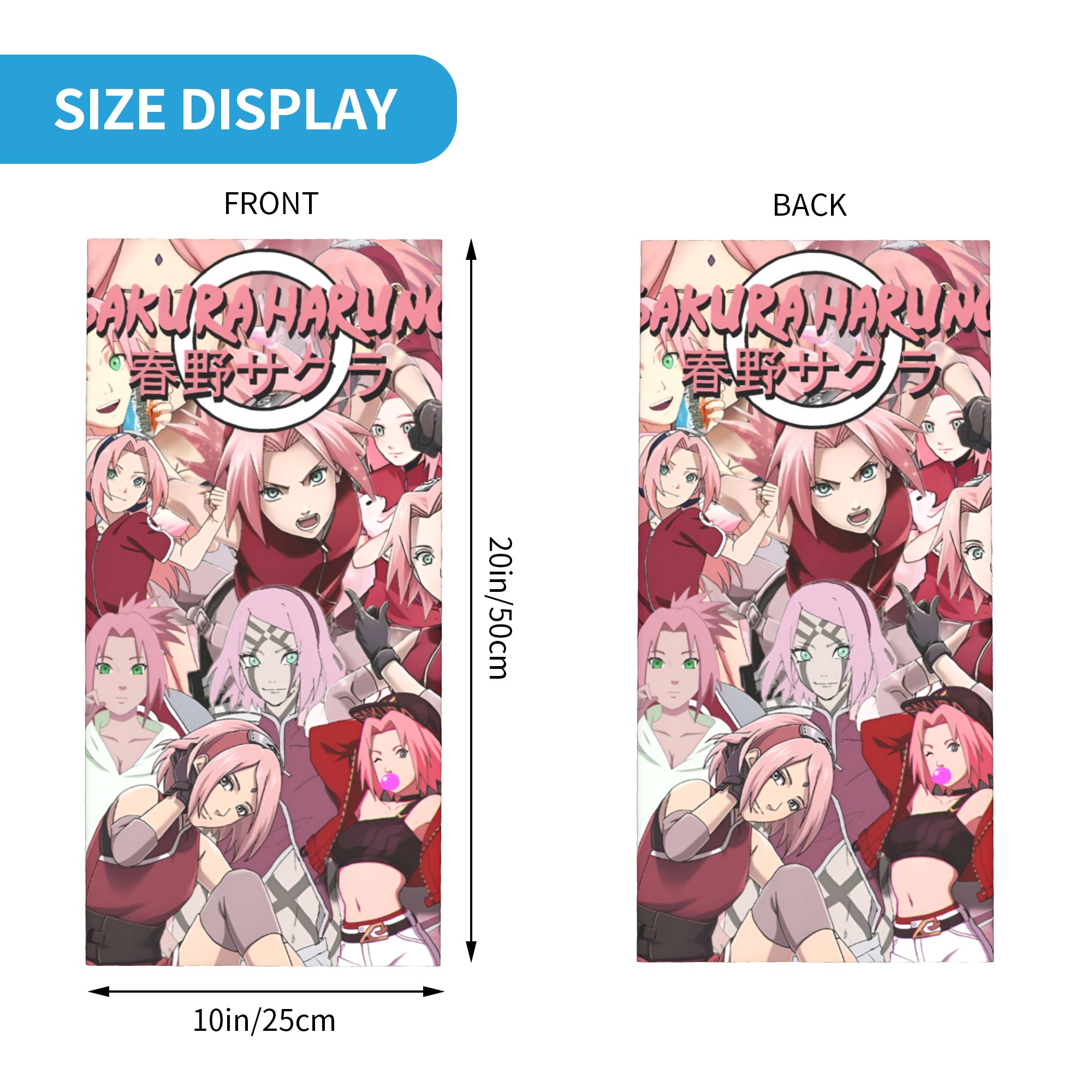 Bandana Personalizada de Anime - Women Accessories Poster avaliação e preço