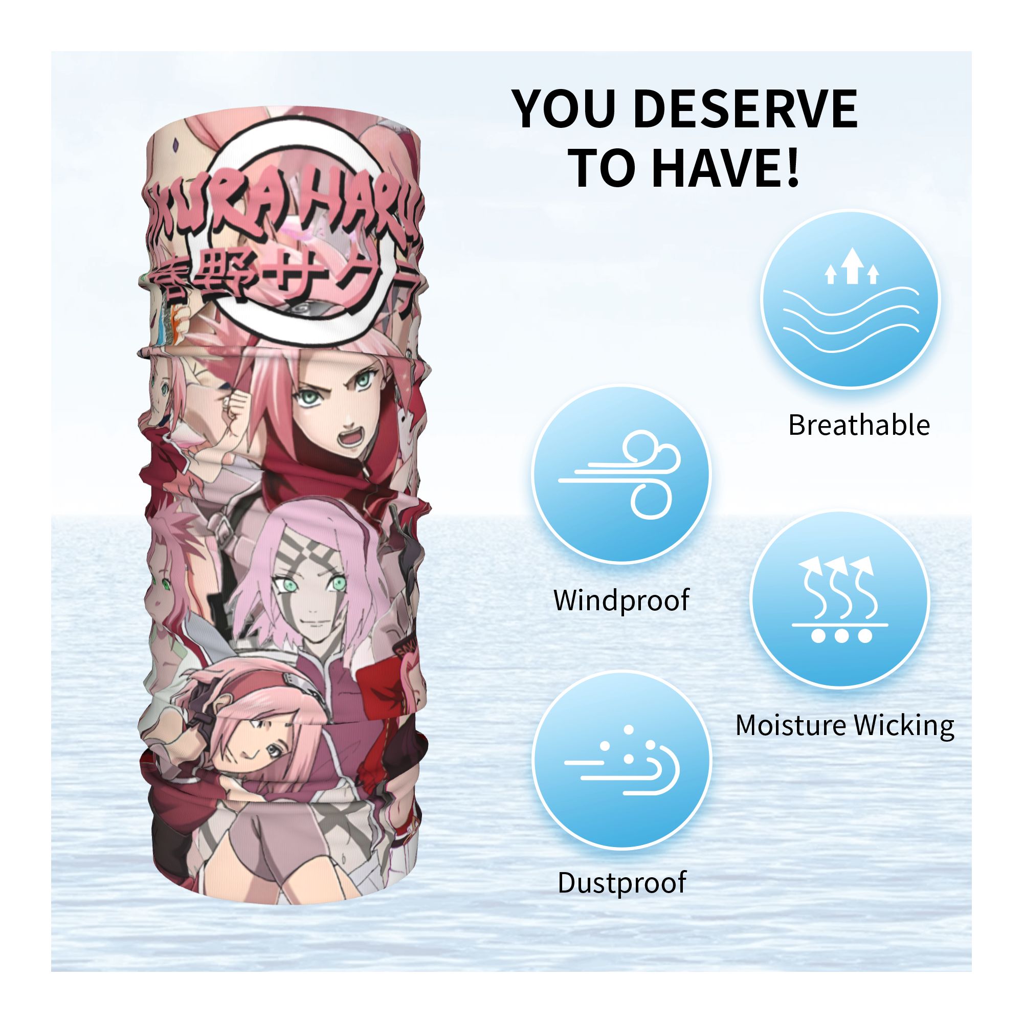 Bandana Personalizada de Anime - Women Accessories Poster avaliação e preço
