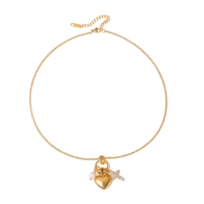 Corrente ajustável coração cru - Women Accessories Meaning avaliação e preço