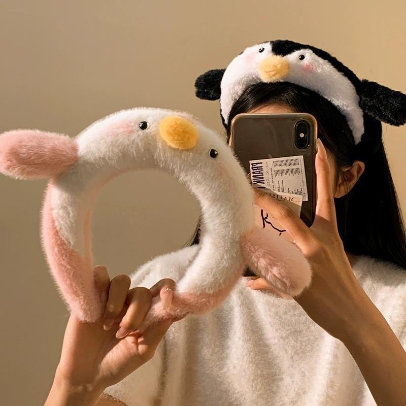 Tiara de Pelúcia de Pinguim Fo - Women Accessories Online avaliação e preço