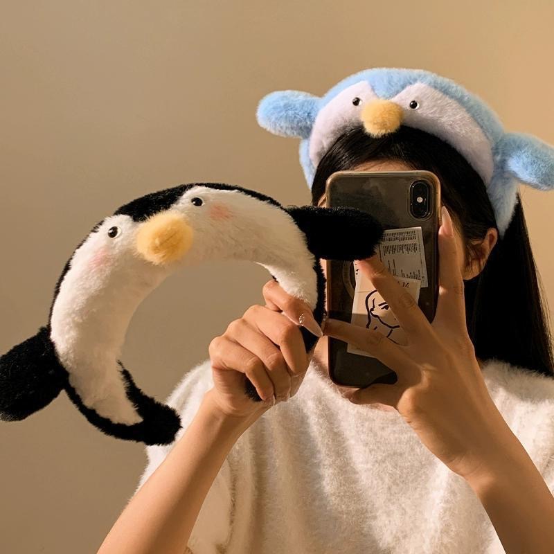 Tiara de Pelúcia de Pinguim Fo - Women Accessories Online avaliação e preço