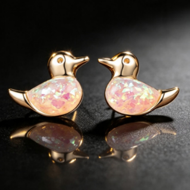 Brincos Coreanos de Pato Amare - Women'S Accessories Australia avaliação e preço