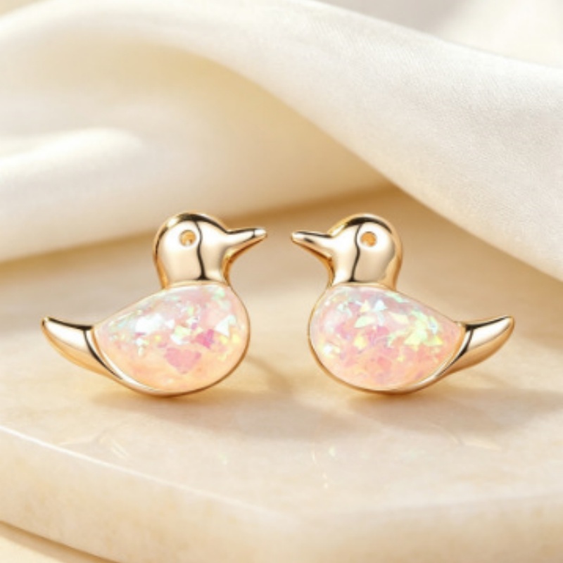 Brincos Coreanos de Pato Amare - Women'S Accessories Australia avaliação e preço