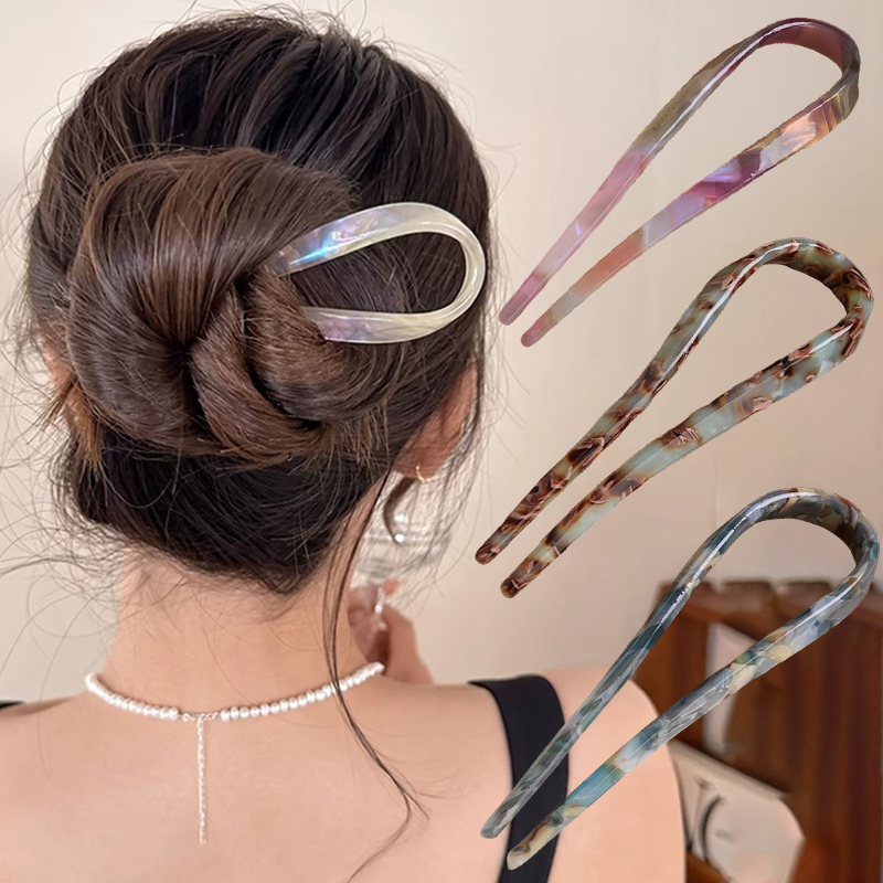 Grampos de Cabelo em Formato d - Women Accessories Trendy avaliação e preço