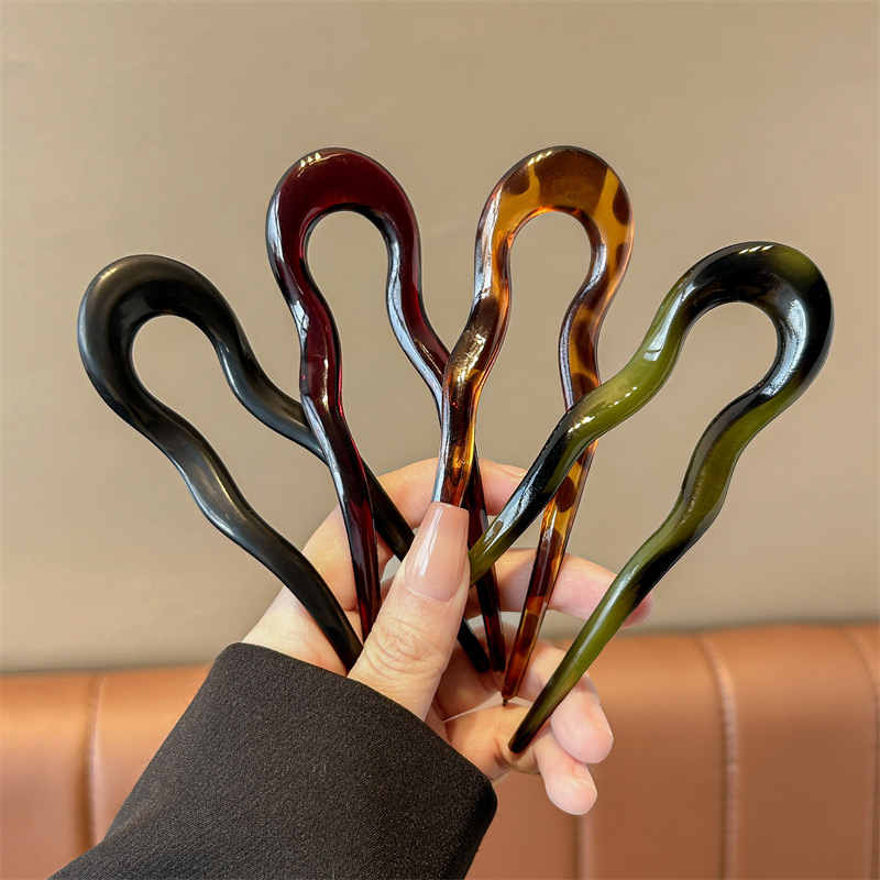 Grampo de Cabelo em Formato de - Women Accessories Trendy avaliação e preço