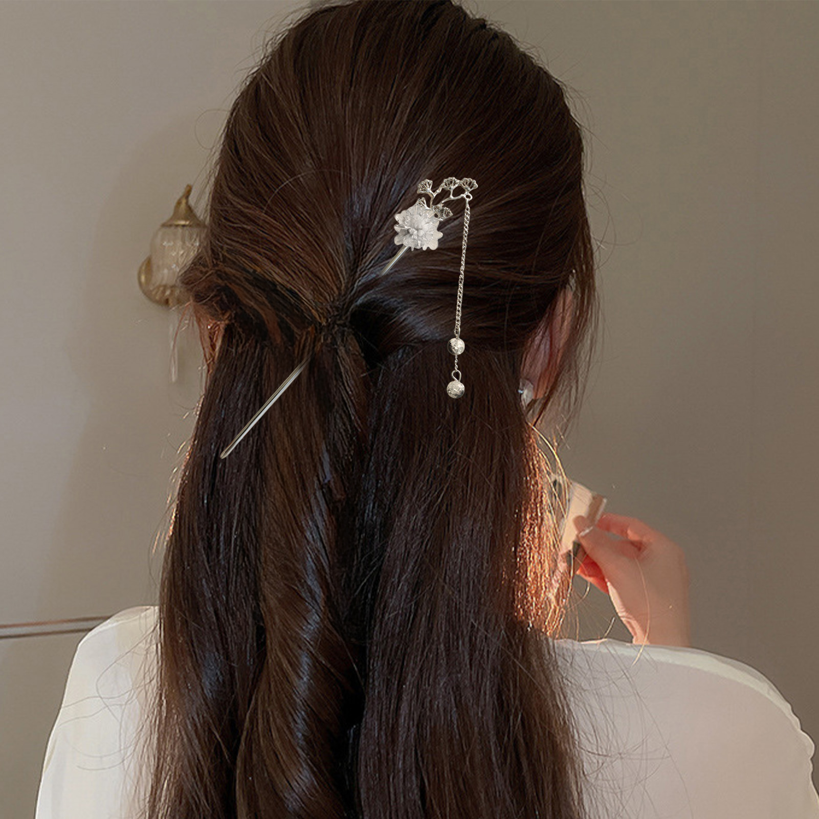 Elegantes Grampos de Cabelo em - Women Accessories Chain avaliação e preço