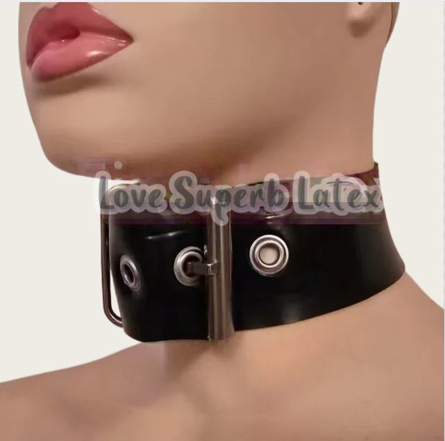 Coleira de Látex Sexy de 0,4mm - Women Accessories Chain avaliação e preço