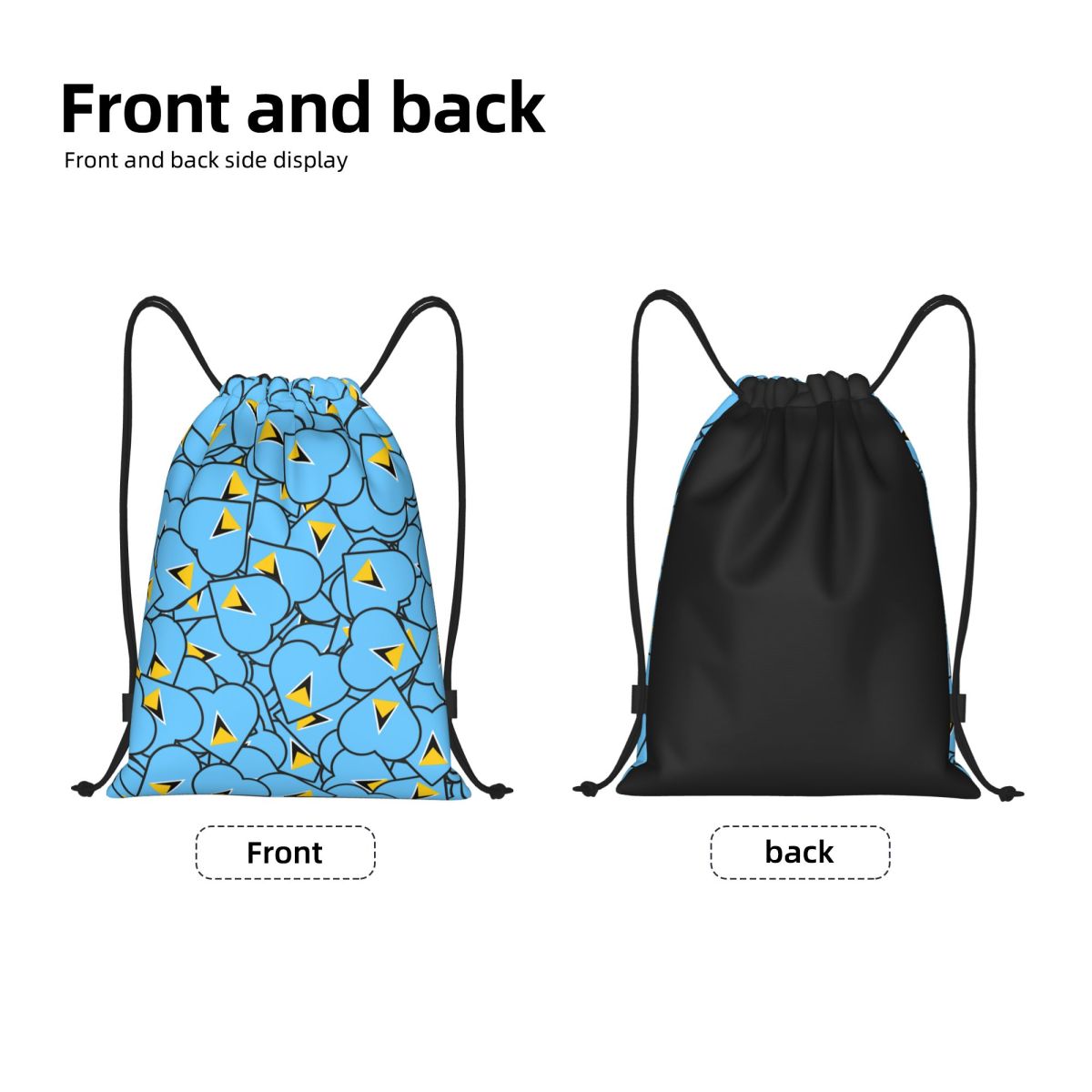 Mochila com cordão com bandeir - Women Accessories Poster avaliação e preço